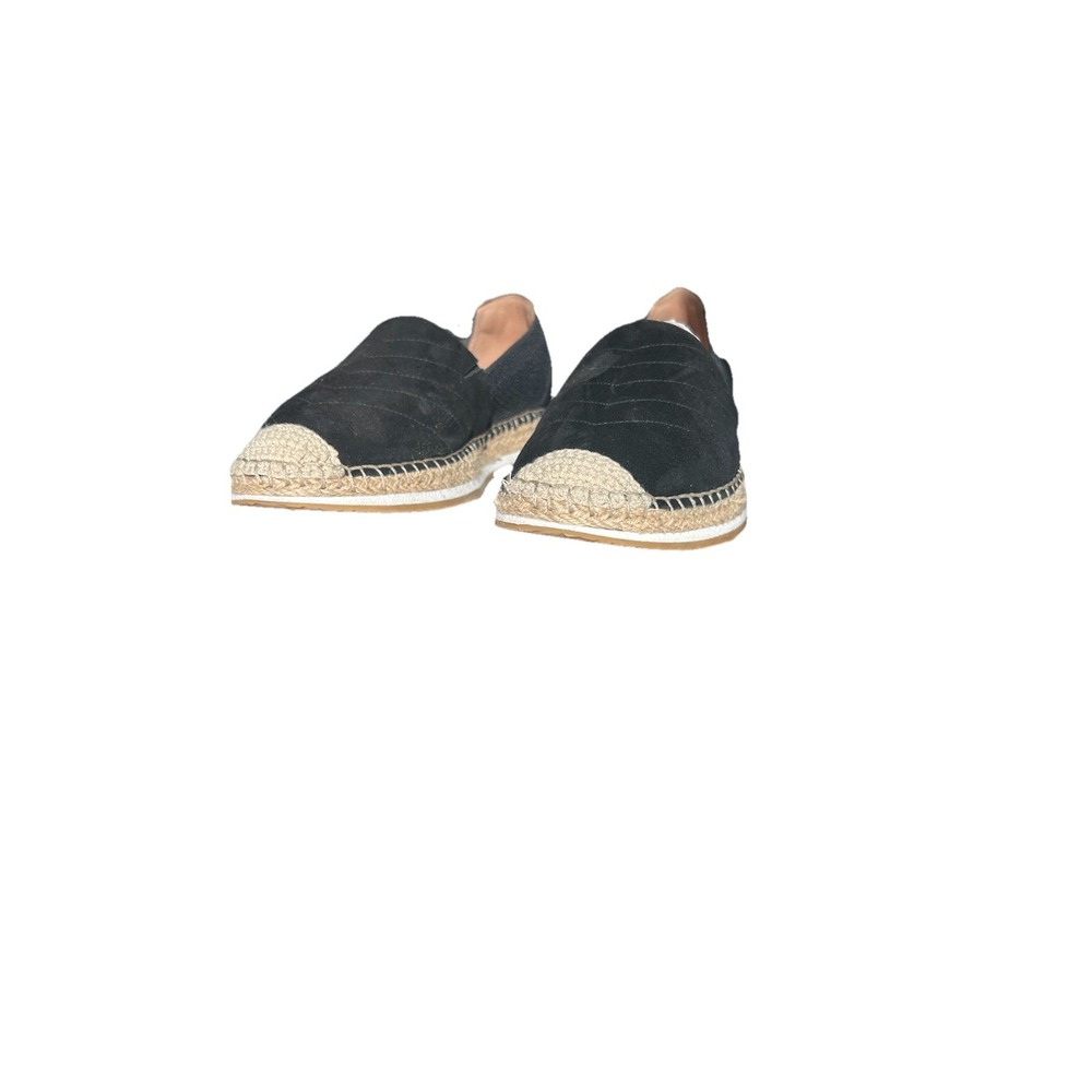 Cole Haan Black Cloudfeel Espadrille Loafer Suede Shoe Women Size 10B EUC In Box - Picture 3 of 11